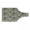 thumbnail image 1 of Love Cutting Board, Retro Colors Graffiti Style Texts Design Hearts Grunge Display Street Art Inspired, Tempered Glass Cutting and Serving Board, Wine Bottle Shape, Multicolor, by Ambesonne, 1 of 1