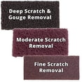 thumbnail image 2 of Rejuvenate Stainless Steel Scratch Eraser Kit Safely Removes Scratches Gouges Rust Discolored Areas Makes Stainless Steel Look 6 Piece Kit, 2 of 5