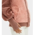 thumbnail image 4 of UGG Women's Augusta Sherpa Baseball Jacket, Firewood, X-Small, 4 of 4