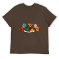 Pac_Man Anime Men's TShirt, Heavyweight Cotton Boys And Girls Crewneck