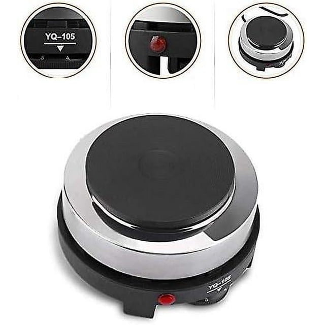 220V 500W Mini Electric Griddle, Portable Griddle Heater, Electric Stove Griddle Heater
