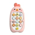thumbnail image 1 of Xihbxyly Almacén de Liquidación Juguet de Teléfono para Niños con Música y Vibración Bilingüe para El Aprendizaje Temprano Del Bebé, 1 of 2