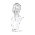 thumbnail image 2 of Collar Cadena Joyería Busto Adorno Base de Metal Multiusos Artesanía Fina 30cmx14cmx57cm, 2 of 9