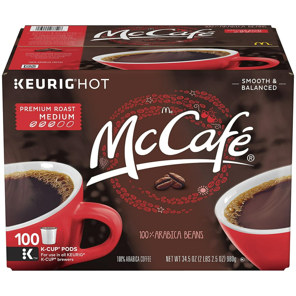 Mccafe Premium Roast K-Cup Coffee Pods, 100 Count - Walmart.com