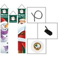 thumbnail image 4 of TERGAYEE Merry Christmas, Door Banners, Porch Signs, Hanging Banners, Christmas Flags, Home Walls, Indoor, Outdoor, Christmas Party Decorations Holiday Decor, 4 of 6
