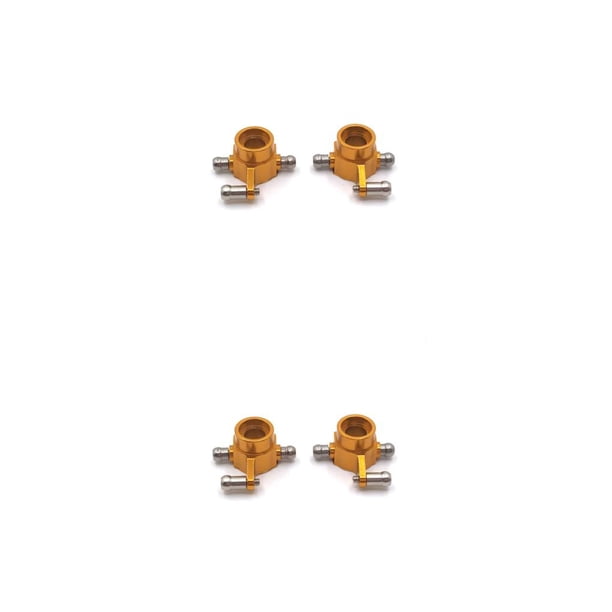 Kenally 1 par de copas de dirección de coche RC 2piezas Oro