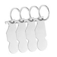 thumbnail image 4 of Esquirla Key Buckle Trolley Tokens Handcart Metal Shopping Cart Tokens Trolley Tokens B, 4 of 7