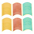 thumbnail image 6 of Masteelf Reflective Pressure Gauge Stickers with High Adhesion Assorted Color for Industrial Equipment, 6 of 8