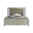 thumbnail image 2 of New Classic Furniture Radiance Solid Wood King Bed in Silver, 2 of 7