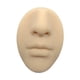 thumbnail image 3 of beautymall2017 Modelo de cara de silicona, herramienta didáctica, realista, portátil para joyería Beige, 3 of 6