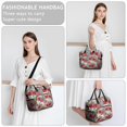 thumbnail image 6 of OBREWU Pioneer Flower Womens Lunch Box for Work,Insulated Large Pioneer Flower Lunch Bag for Women,Loncheras Para Mujer,Leakproof Adult Lunch Bag for Work,Beach,Travel,Picnic,Camping, 6 of 7