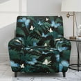 thumbnail image 2 of HELLHERO Butterfly Leaf Print Recliner Chair Slipcovers for Reclining Chair Skin Friendly Breathable Lazy Boy Recliner Covers Washable Dust-proof Single-Seater, 2 of 8