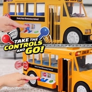 Maxx Action Mega Motorized School Bus
