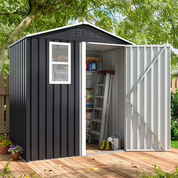 6x4 FT Outdoor Storage Shed
