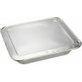 thumbnail image 2 of Half Size Shallow Aluminum Pan with Aluminum Lid (50), 2 of 3