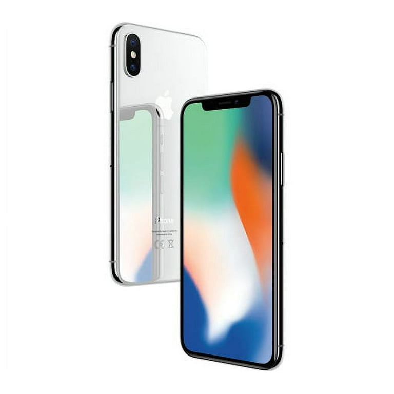 Pre-Owned Apple iPhone X 256GB Silver Fully Unlocked (No Face ID