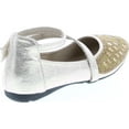 thumbnail image 5 of Lucita Girls KD-1601KM Fashion Dress Flats Shoes, 5 of 7