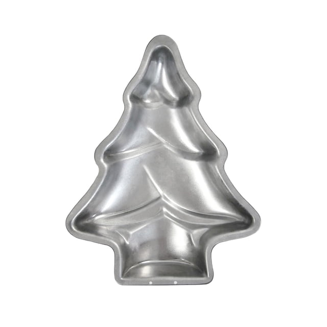 Cake Pan USA Pan Global para árbol de Navidad, antiadherente, 32 x 25 x 5 cm