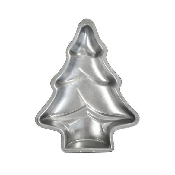 Cake Pan USA Pan Global para árbol de Navidad, antiadherente, 32 x 25 x 5 cm