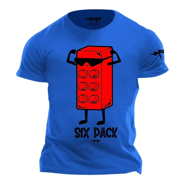 T-shirt Muscle Freaks Gym Six Pack