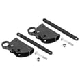 thumbnail image 1 of Unique Bargains Lounge Chair Seat Latch Hinge Fixed Catch Lock and Release Replacement Parts Set, Black, 1 of 6