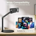 thumbnail image 2 of Tablet Stand for iPad, Adjustable Arm Mount Holder Desk with 360° Rotation, Portable Monitor Stand, 2 of 5