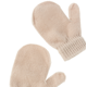 thumbnail image 3 of RV Lana monocromática masa frita giro cálido niños sombrero bufanda guantes conjunto de tres piezas sombrero para niños (caqui) Rojo Verde, 3 of 5