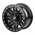 thumbnail image 2 of (4 Pack) 4/156 Tusk Nebo Beadlock Wheel 14x7 5.0 + 2.0 Matte Black for Polaris Scrambler xp 1000 2014-2019, 2 of 8