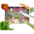 thumbnail image 2 of Caroline's Treasures Circus Elephand and Dolphin Glass Cutting Board Large, 2 of 2