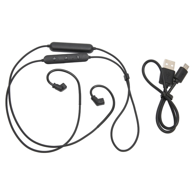 Cable adaptador para auriculares Bluetooth Cable para auriculares inalámbricos de baja latencia con micrófono y controlador