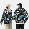 thumbnail image 6 of Daiia Football UPF 50+ Sun Protection Hoodie Jacket Lightweight Long Sleeve Sun Shirt for Women Men with Pocket Hiking Outdoor-3X-Large, 6 of 9