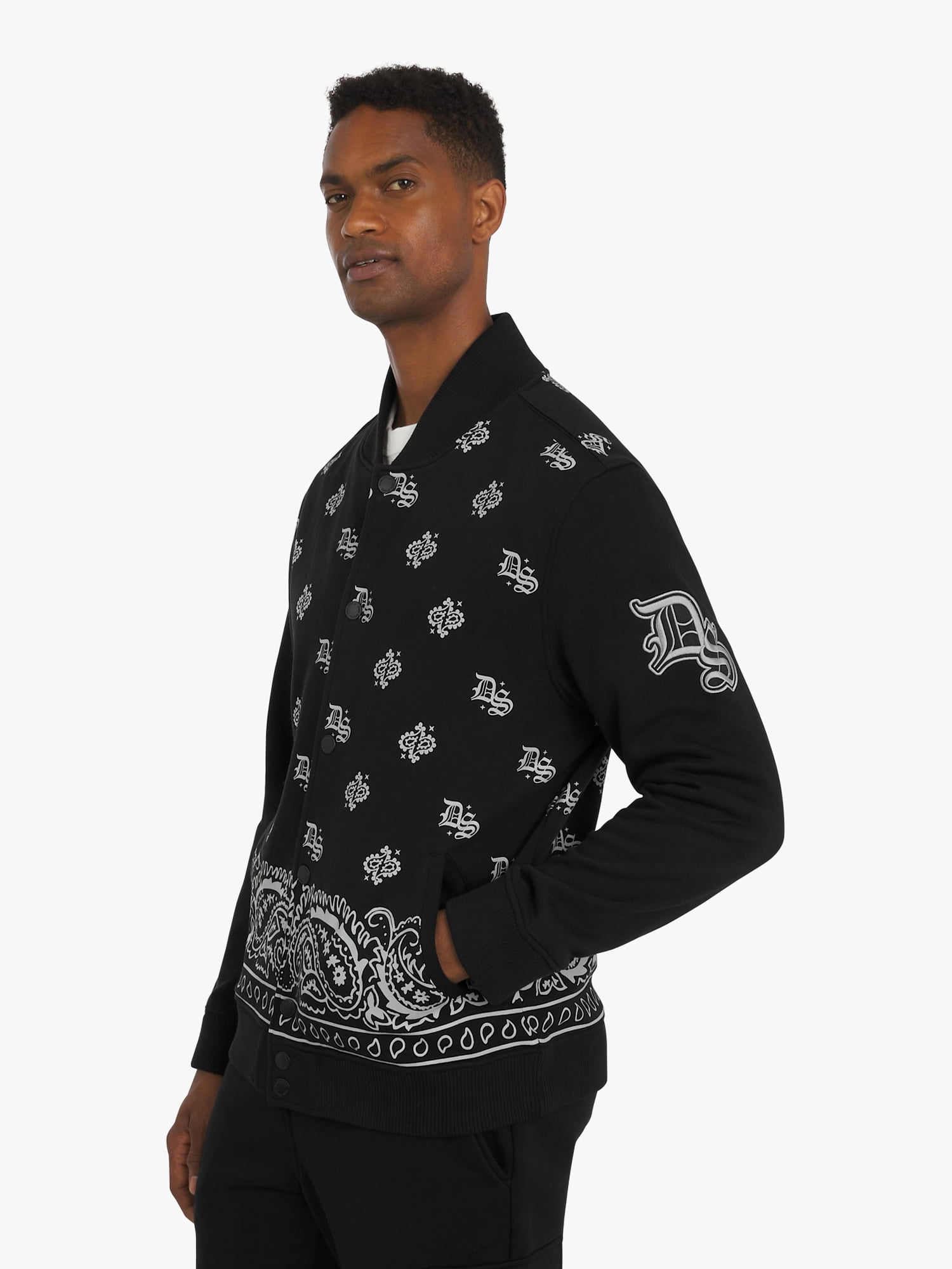 Dogg Supply by Snoop Dogg All-Gender Young Men's and Women's Varsity Jacket, Sizes XS - 5XL