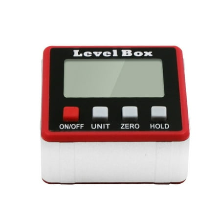 

SouthEle Digital Display Magnetic Inclinometer Box Level Angle Finder Bevel Gauge Tool