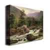 Thomas Fearnley 'Norwegian Waterfall 1840' Canvas Art 18 x 24