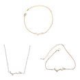 thumbnail image 2 of Sonducket Collares religiosos para mujer, exquisita decoración sencilla para el cuello, collar brillante para mujer, regalo de cumpleaños, colgantes de Ropa, zapatos y accesorios Miscelánea Dorado Sonducket AP014757-01, 2 of 6