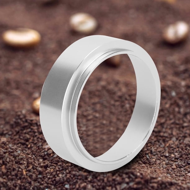 Embudo dosificador, anillo dosificador de café de aluminio, anillo dosificador, accesorios para máquina de café, muy recomendado