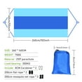 thumbnail image 3 of MDHAND 102.4" x 55.1" Double 2-Person Camping Hammock with Net, Gray, 3 of 7