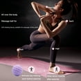 thumbnail image 3 of Bsvklp Masaje para Relajación Muscular Masajeador Pies para Yoga (púrpura), 3 of 7