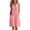 Pink, variant on Tqcoqu Overall Shorts for Women,Sleeveless V-Neck Button Down Romper,Casual Loose Fit Summer Short Jumpsuit with Pockets,Army Green Women's S-XXL