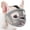 Grey, variant on Short Snout Dog Muzzle for French Bulldog with Full Pant Design to Prevent Eating Biting, Soft Mesh Dog Muzzle for Shih Tzu Pug English Bulldog for Grooming Walking, Allow to Drink and Feed
