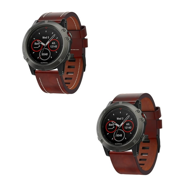 Garmin fenix 5 outlet leather watch band