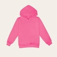 thumbnail image 4 of hengsof Girls Hoodie Sweatshirt Solid Color Fashion Casual Jacket Spring Fall Long Sleeve Pullover Sweatshirt, 4 of 5