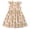 Yellow A, variant on SROBPTY Teen Girls Dresses Print Sleeveless Crew Neck Floral Mid-Length Sundress for 4-16Y