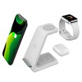 thumbnail image 2 of Estación De Carga De Reloj Inteligente Para Teléfono Con Cargador Inalámbrico De 10 W Compatible Con Iphone F Galaxy Watch Buds 3 En 1 matsuzay EL011606-00, 2 of 5