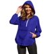 thumbnail image 1 of Chubasquero PENSION para mujer, impermeable y ligero, color azul real, 1 of 7