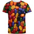thumbnail image 1 of Jelly Beans All Over Adult T-Shirt, 1 of 1