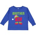 thumbnail image 3 of Inktastic Christmas Brother Elf Boys Long Sleeve Toddler T-Shirt, 3 of 5
