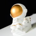 thumbnail image 4 of Adornos de astronauta, escultura de viajero espacial, modelo de estatua para el hogar, estantería, decoración de escritorio, regalo de cumpleaños creativo MYY2020-4A, 4 of 5