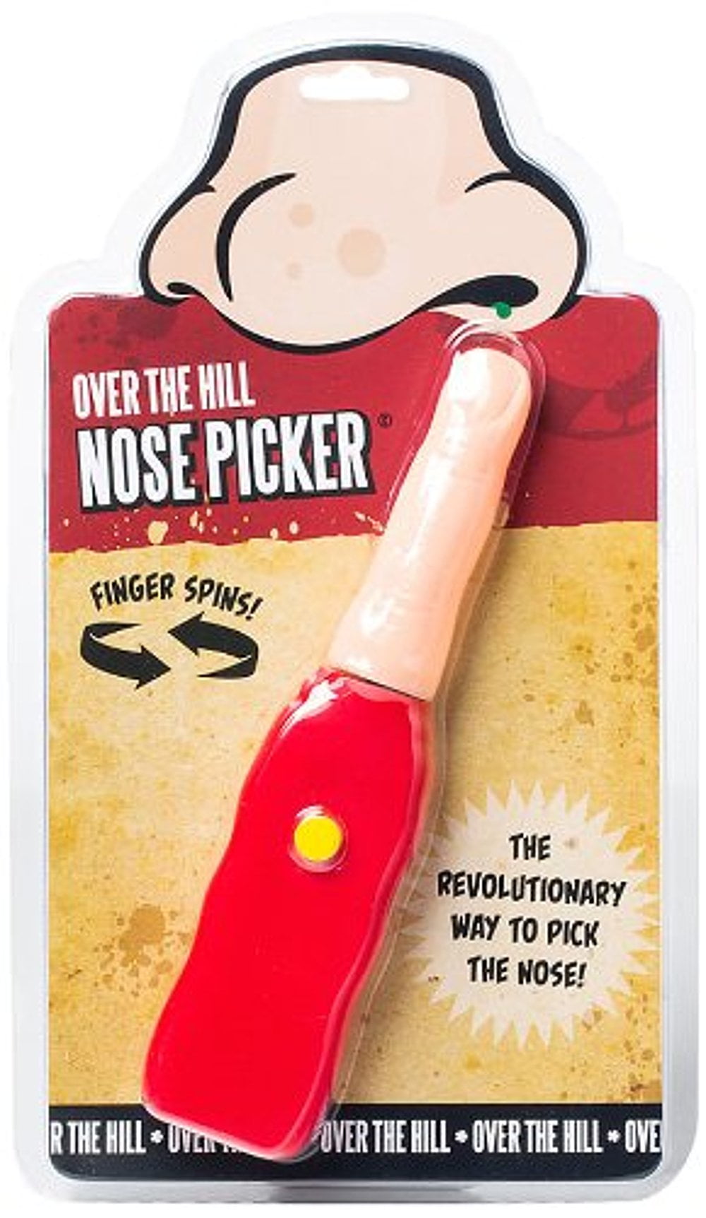 OVER THE HILL ELECTRIC NOSE PICKER NOVELTY