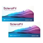 ScleralFil Preservative Free Saline Solution, 0.34 Fl Oz Vials, 30 Count (Pack of 2)